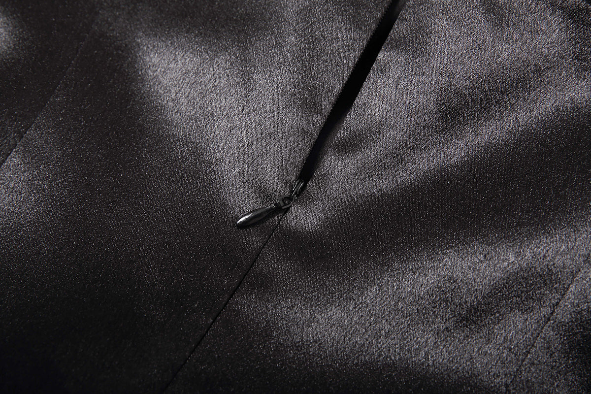 Pirouette Halterneck Flare Dress(Black) – Ozlana