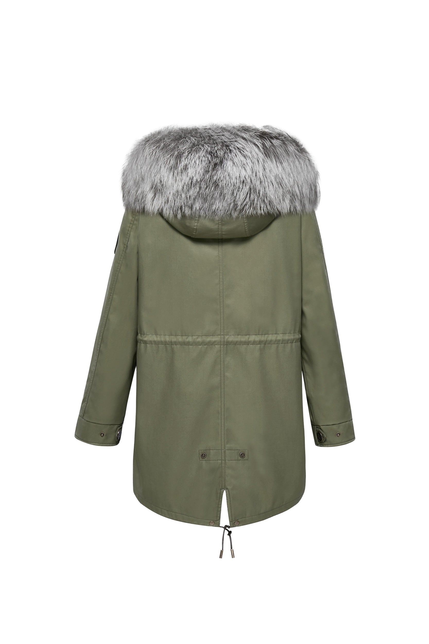 希少 OZLANA オズラナ モッズコート ＄ ＊ Khaki Green(Men)+Classic Silver Fox – OZLANA